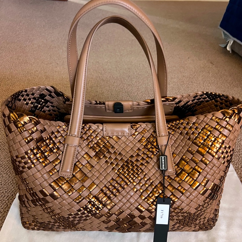 Falor hand woven Italian bag - Picture 2 of 16